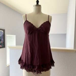 Victoria’s Secret Silk Teddy with matching thong, Size M